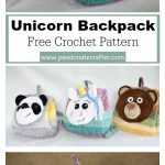 Unicorn Backpack Free Crochet Pattern