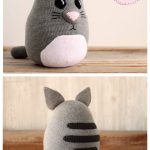 Weighted Snuggle Cat Free Crochet Pattern