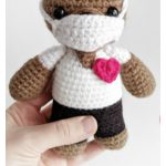 Amigurumi Front Line Bear Free Crochet Pattern