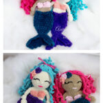 Amigurumi Mermaid Ragdoll Lovey Crochet Pattern
