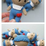 Amigurumi Nurse Bear Free Crochet Pattern