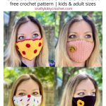 Face Mask for Kids & Adults Free Crochet Pattern