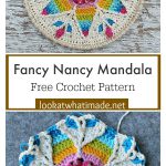 Fancy Nancy Mandala Free Crochet Pattern