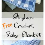 Gingham Baby Blanket Free Crochet Pattern