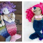 Mermaid Ragdoll Free Crochet Pattern and Paid