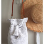 Scallop Bucket Bag Free Crochet Pattern and Video Tutorial