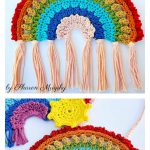 Boho Rainbow Decoration Free Crochet Pattern