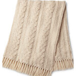 Braided Cable Blanket Free Crochet Pattern