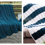 Braided Cable Blanket Free Crochet Pattern