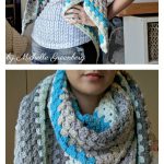 Granny Triangle Shawl Vest Free Crochet Pattern
