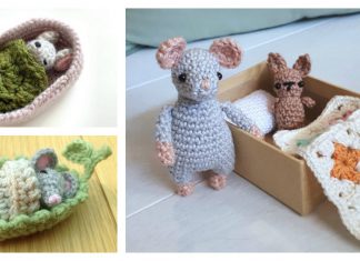 Mouse Playset Crochet Patterns