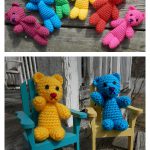 Rainbow Bear Free Crochet Pattern