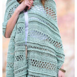 Sampler Shawl Summertide Wrap Free Crochet Pattern