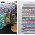 10+ Stash Buster Blanket Free Crochet Pattern