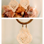 A Little Pineapple Earrings Free Crochet Pattern