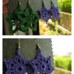 Birthday Earrings Free Crochet Pattern