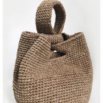 Bucket Bag Knot Bag Crochet Pattern