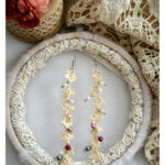 Flower Earrings Free Crochet Pattern