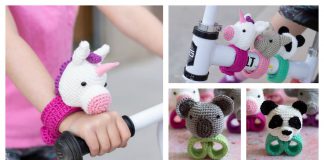 Hugging Stuffed Animal Slap Bracelets Crochet Pattern