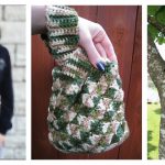 Japanese Knot Bag Free Crochet Pattern and Paid