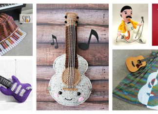 Music Free Crochet Pattern and Paid