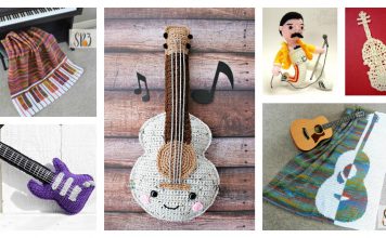 Music Free Crochet Pattern and Paid