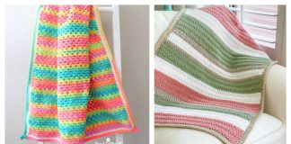 Quick and Easy Blanket Free Crochet Pattern