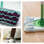 Reusable Duster Cover Free Crochet Pattern