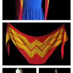 Wonder Woman Wrap Free Crochet Pattern
