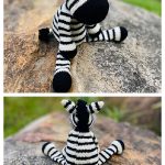 Amigurumi Henry The Zebra Free Crochet Pattern
