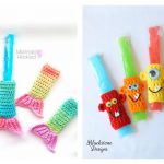 Fun Freezer Pop Holders Free Crochet Pattern