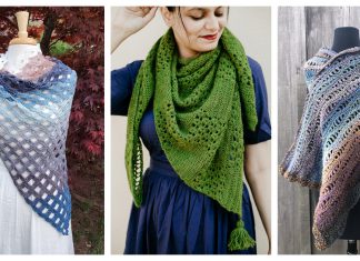 6 Gorgeous Lace Shawl Free Crochet Pattern