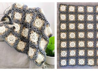 Sand Dollar Afghan Free Crochet Pattern