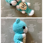 Sea Otter Amigurumi Keychain Free Crochet Pattern