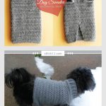 XS Dog Sweater Free Crochet Pattern
