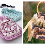 7 Granny Square Bag Free Crochet Patterns