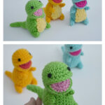 Baby Dinosaur Amigurumi Free Crochet Pattern
