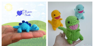 Baby Dinosaur Amigurumi Free Crochet Patterns