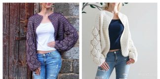 Cardigan Figs Free Crochet Pattern and Video Tutorial