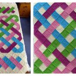 Celtic Knot Granny Blanket Free Crochet Pattern