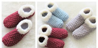 Chunky Slipper Free Crochet Pattern