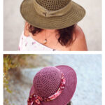 Desert Sun Hat Free Crochet Pattern