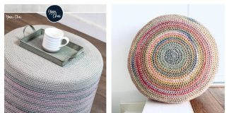 Free Crochet Floor Pouf Pattern