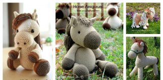 Horse Amigurumi Free Crochet Pattern and Paid