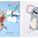 Mouse Applique Free Crochet Pattern and Paid