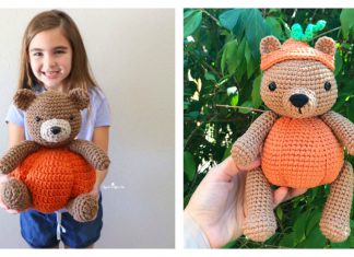 Pumpkin Bear Free Crochet Pattern