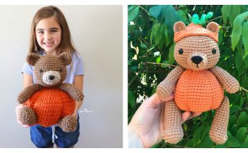 Pumpkin Bear Free Crochet Pattern