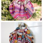 Striped Bag Free Crochet Pattern