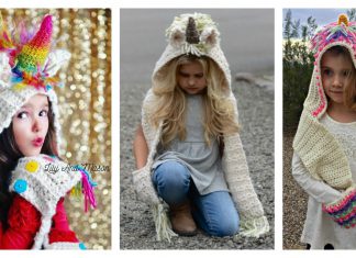 Unicorn Scarf Crochet Patterns