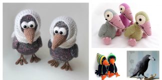 Amigurumi Crow Crochet Patterns
